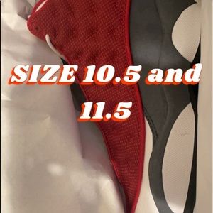 Air Jordan 13s red black and white